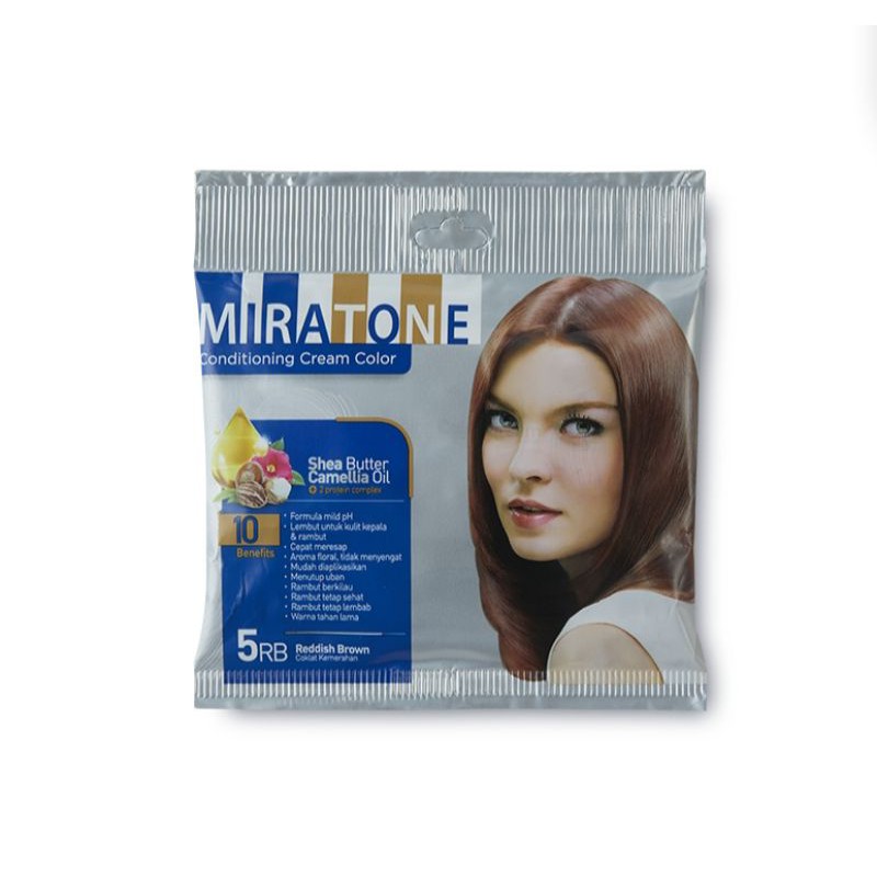 Miratone Cond Cream Color 5RB Reddish Brown 40ml