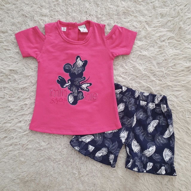 Baju Bayi Minnie Casual Set