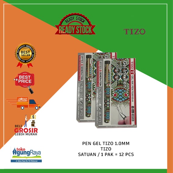 

PEN GEL 1.0MM TIZO