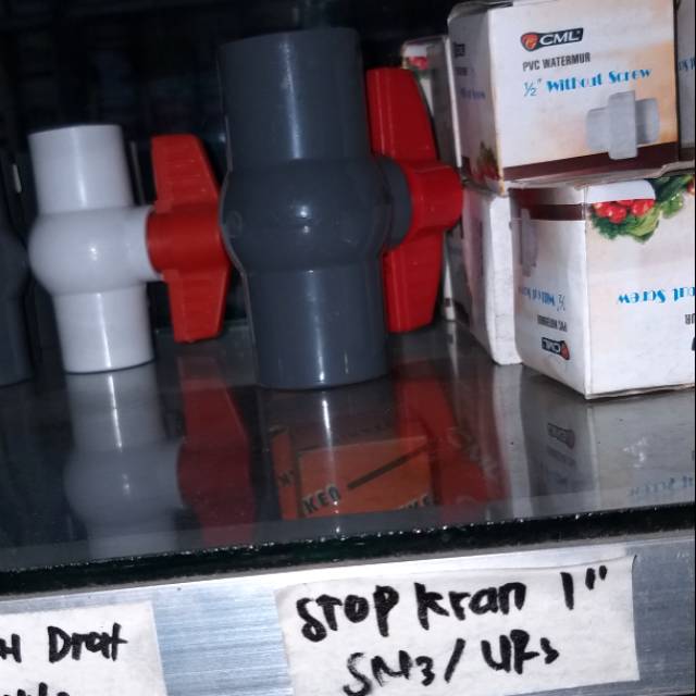 Stop kran 1" pvc
