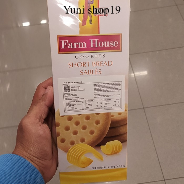 

ebm farm house shortbread 126 gr