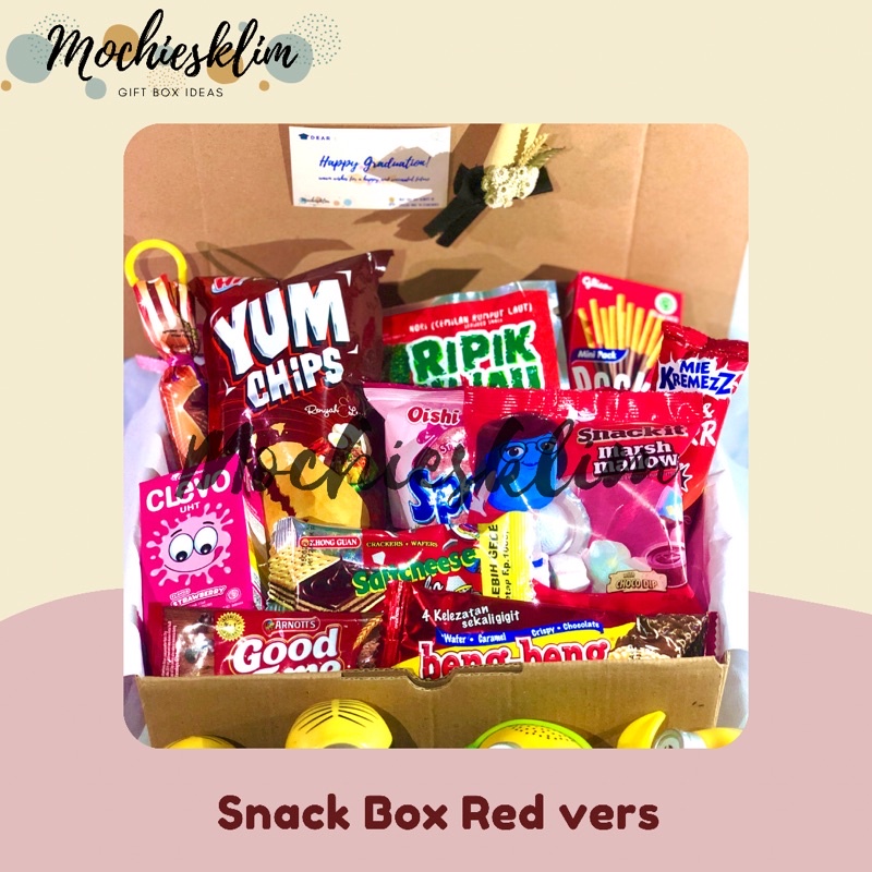 

SNACK BOX | SNACKSBOX MURAH | SNACKBOX HAMPERS GIFT (Birthday Graduation)