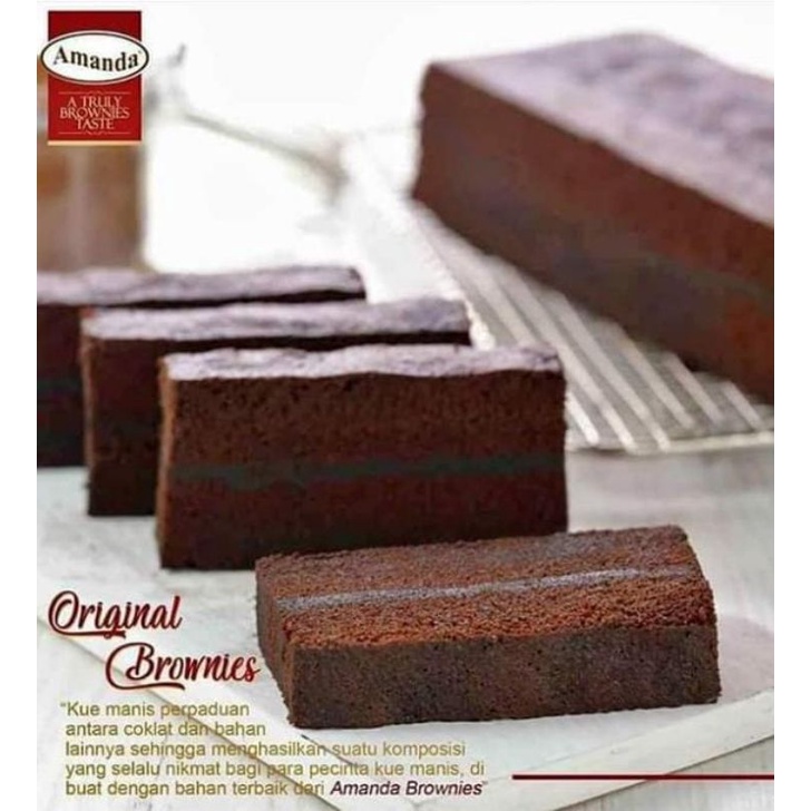 

TERMURAH!!! Brownies Amanda Kukus Original