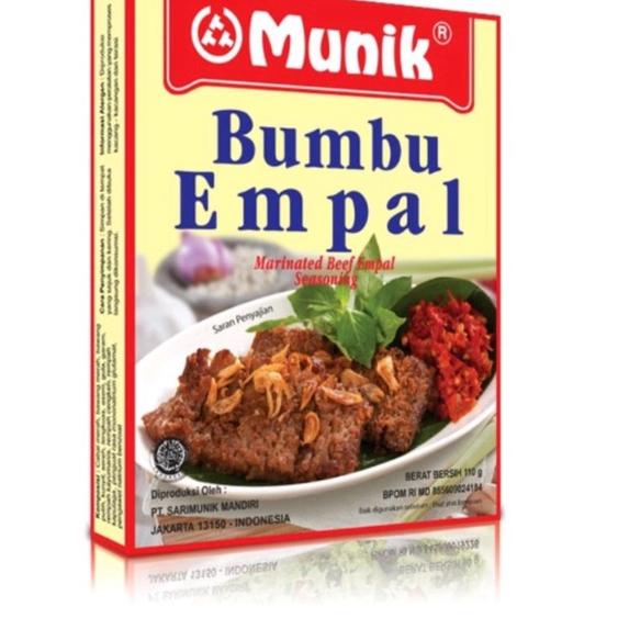 

✨STAR✨ Munik Bumbu Empal 110g exp30/7/23 serbuuu !