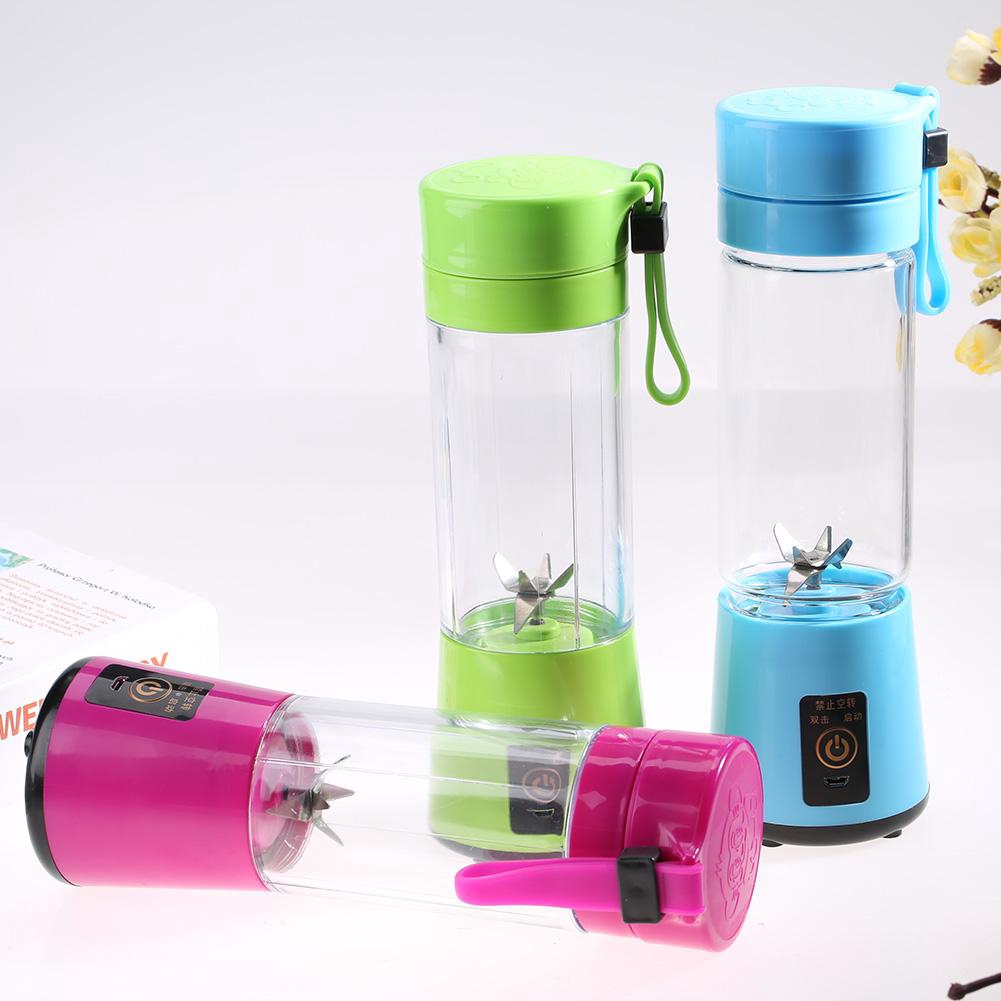 500ml Camping USB Electric Fruit Juicer Smoothie Maker Blender Shaker Cup Mug