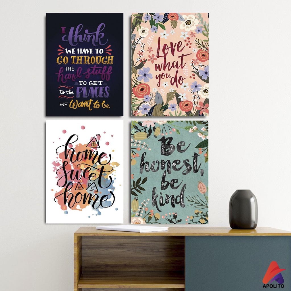 Wall Decor Hiasan Dinding Kamar Rumah Quote Home