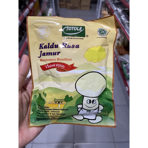 

Totole Kaldu Rasa Jamur Vegan Food Kemasan 80gr