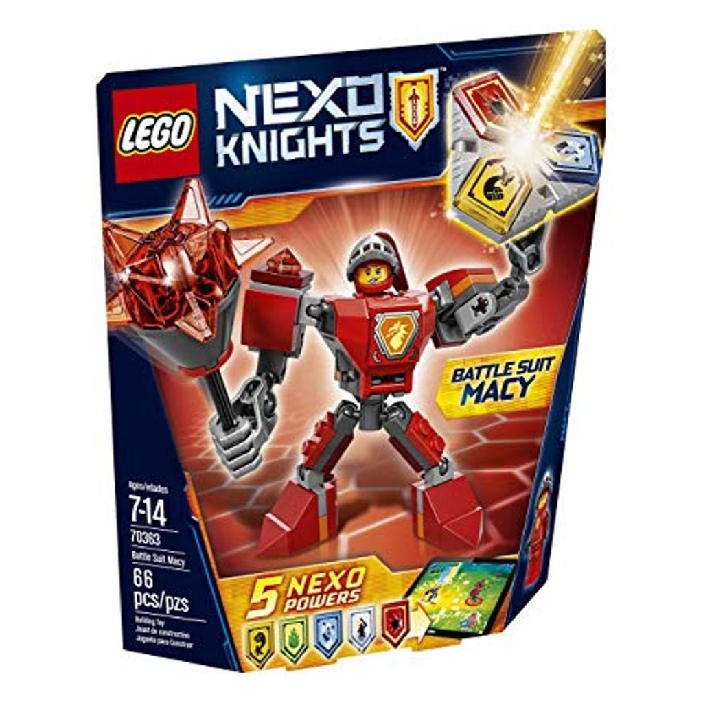 Lego 70363 Nexo Knights   Battle Suit Macy  Limited