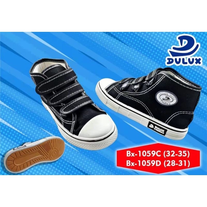 Sepatu anak sekolah hitam/putih ukuran 30-39harga spesial