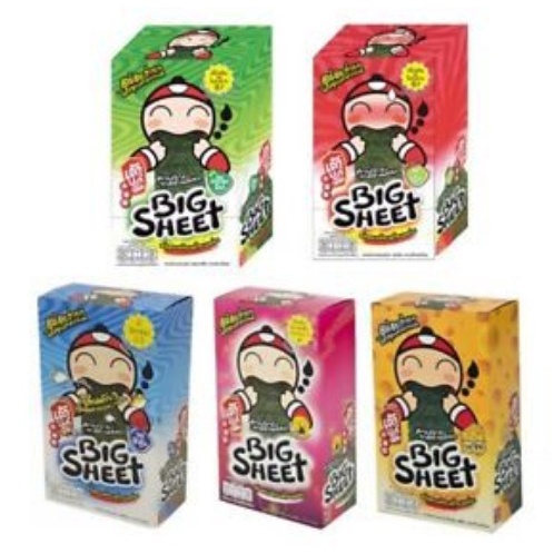 

NEW! Snack Tao Kae Noi Bg Sheet Rumput Laut Murah Crispy SPicy