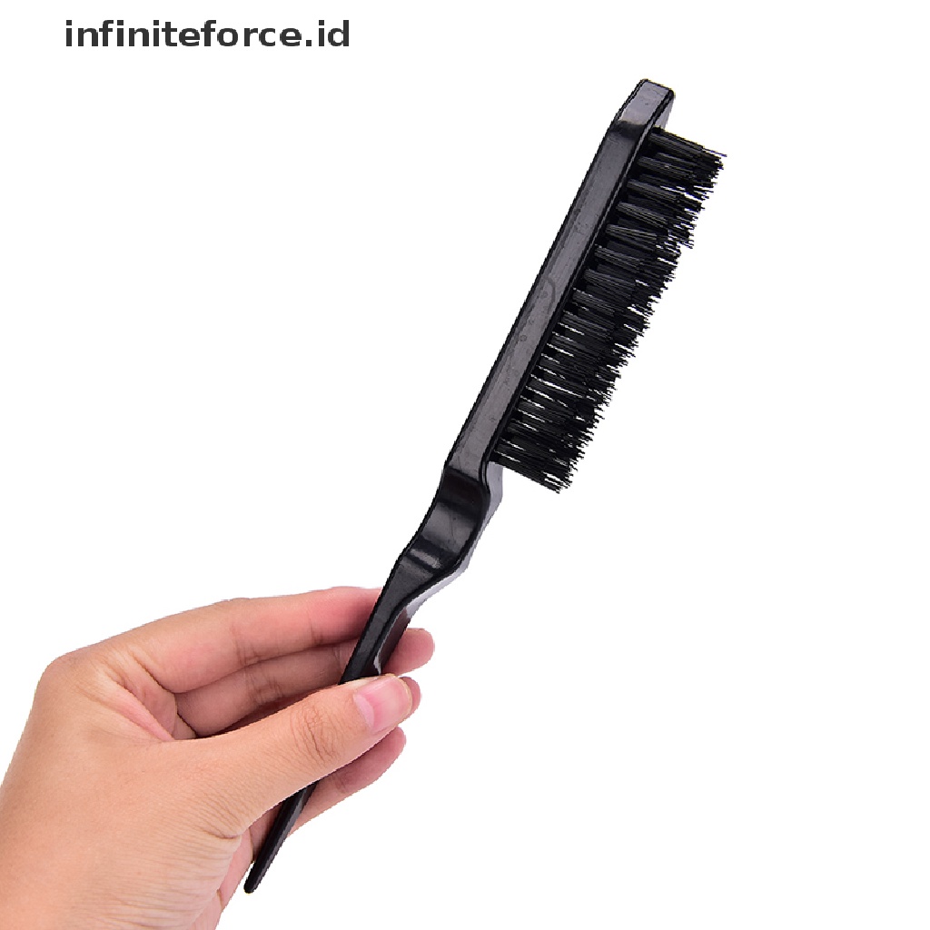 1pc Sisir Rambut Model Slim Line Untuk Styling