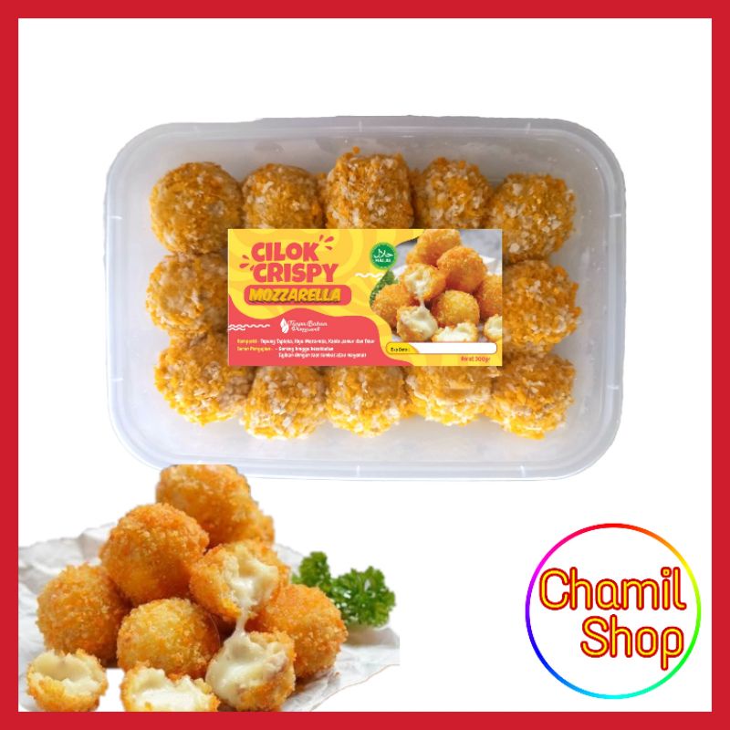 

CILOK CRISPY MOZARELLA isi 15 pcs