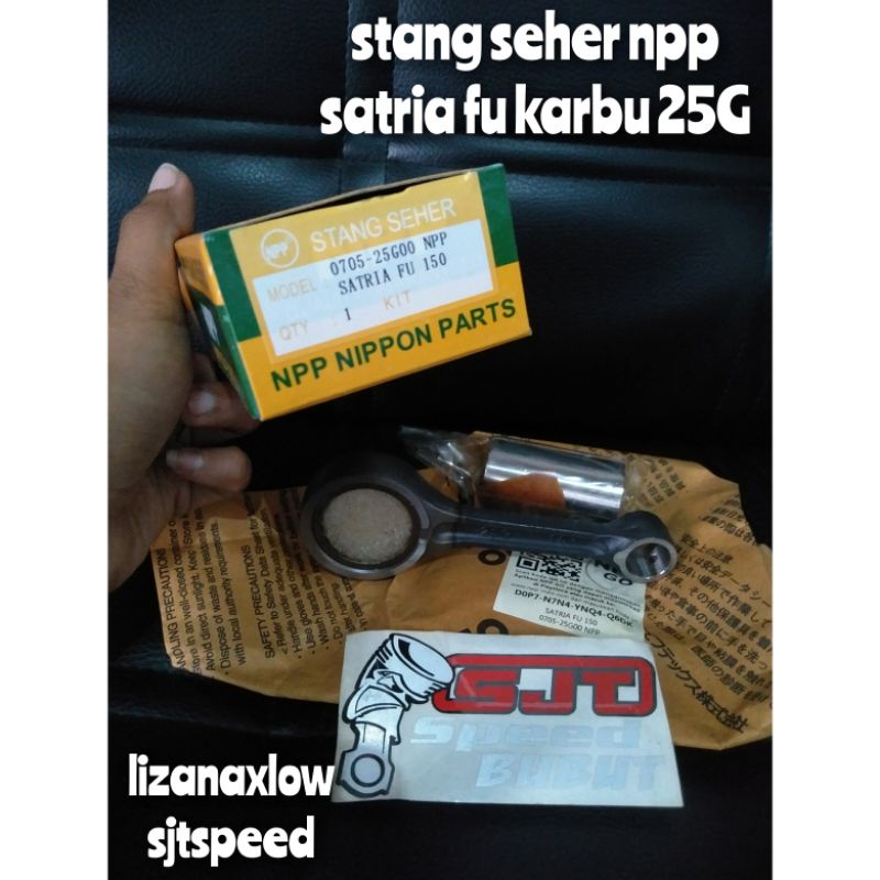 stang seher npp satria fu karbu 25G conrod npp satria fu