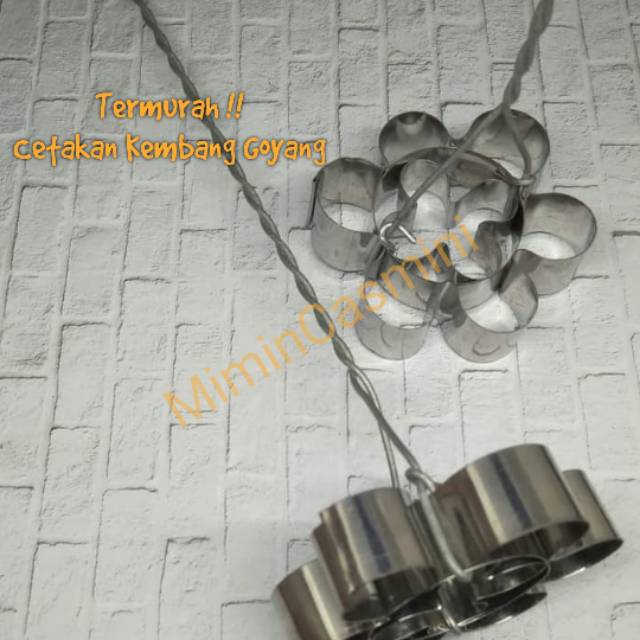 CETAKAN KEMBANG GOYANG MINI