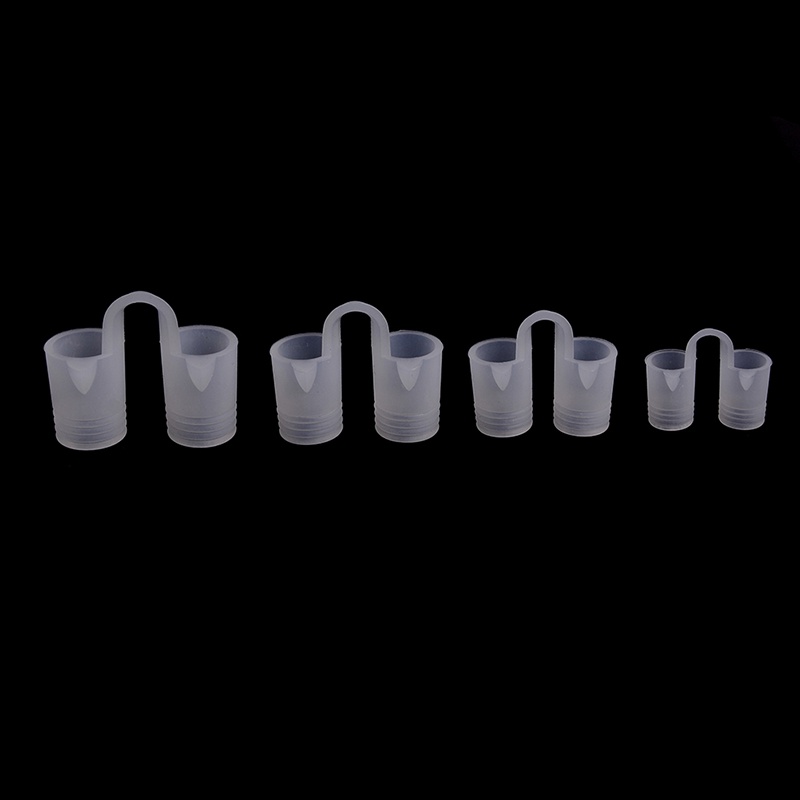 {LUCKID}8Pcs stop snoring nose vents clip anti snore sleep apnea nasal dilators device