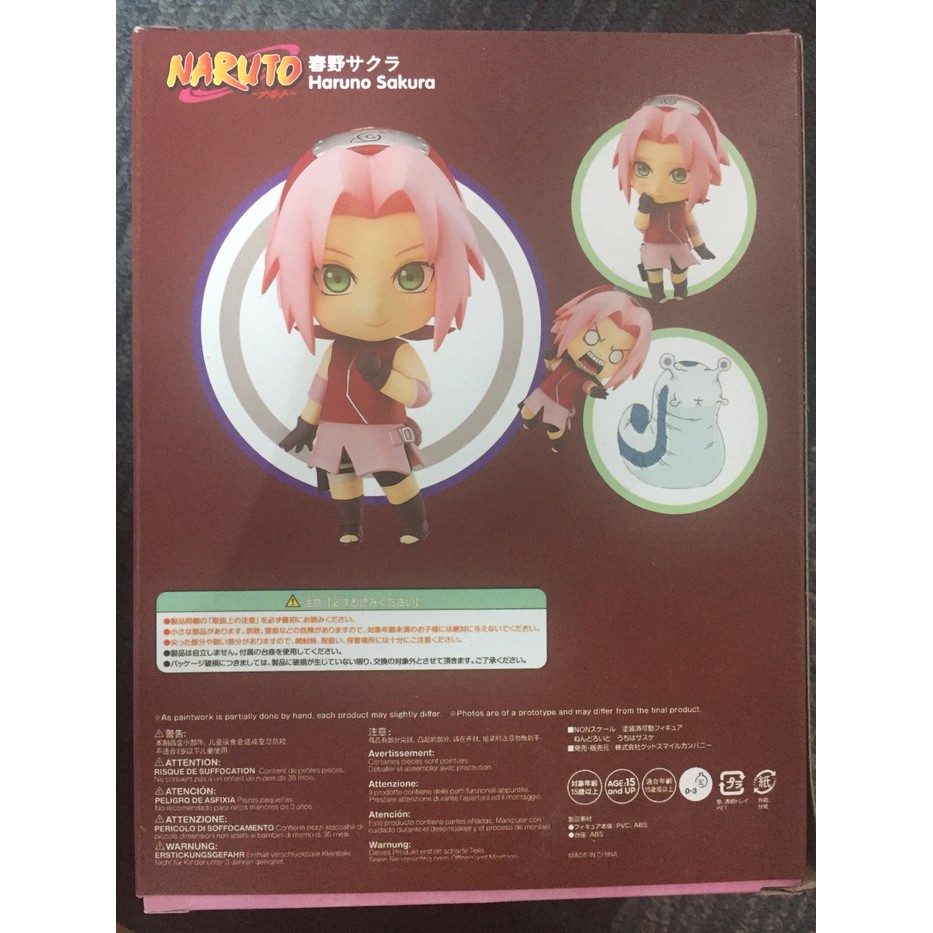 [mainan-hobi] Nendoroid haruno sakura naruto nendo 833