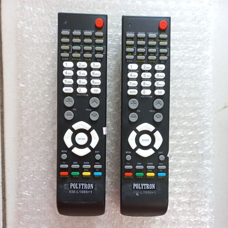 REMOTE REMOT TV POLYTRON LCD LED CINEMAX 81F046