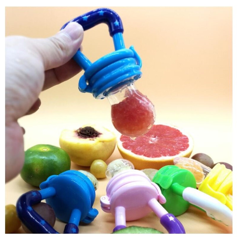 Empeng dot Buah Bayi silikon Nipple Teethering Fruit Pacifier Baby Silicon import