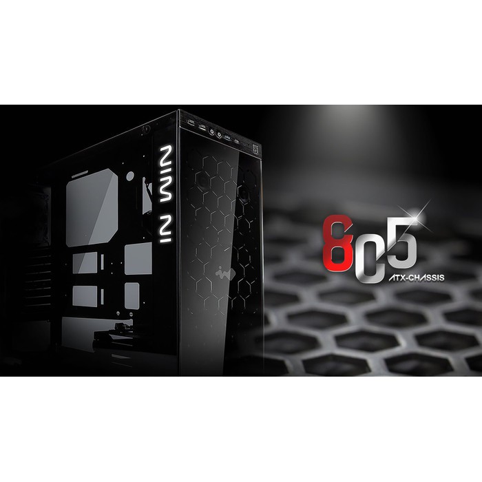 Casing inwin 805 Type-C VersionUSB 3.1 Type-C LED LOGO