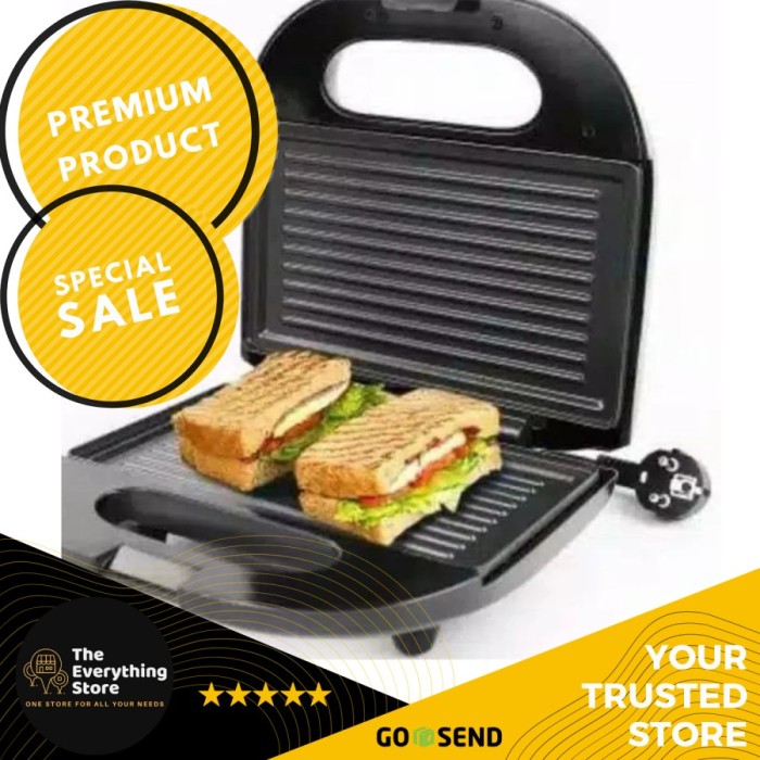 Alat panggangan sandwich / Alat bakar roti / Toaster Waffle Maker