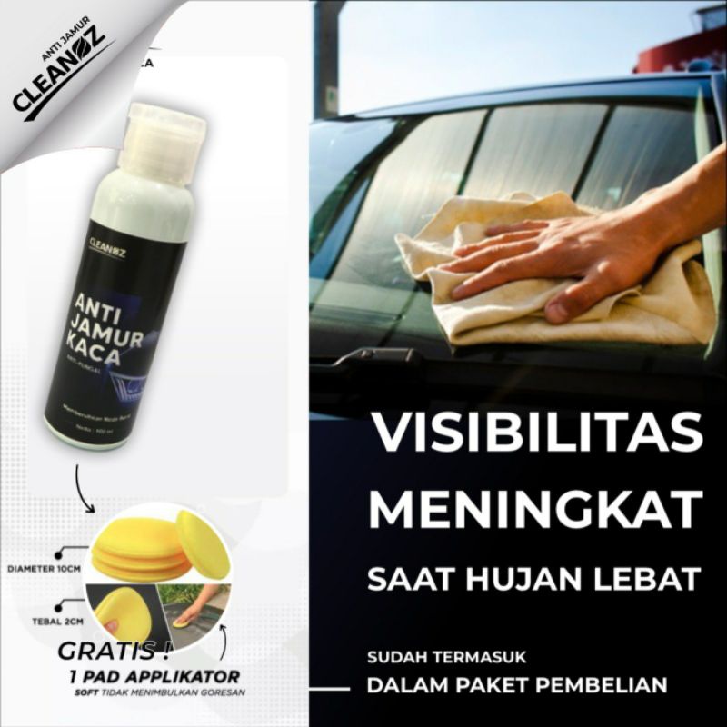 Obat Penghilang Jamur Kaca Mobil Perawatan Kendaraan/Pembersih Kaca Mobil