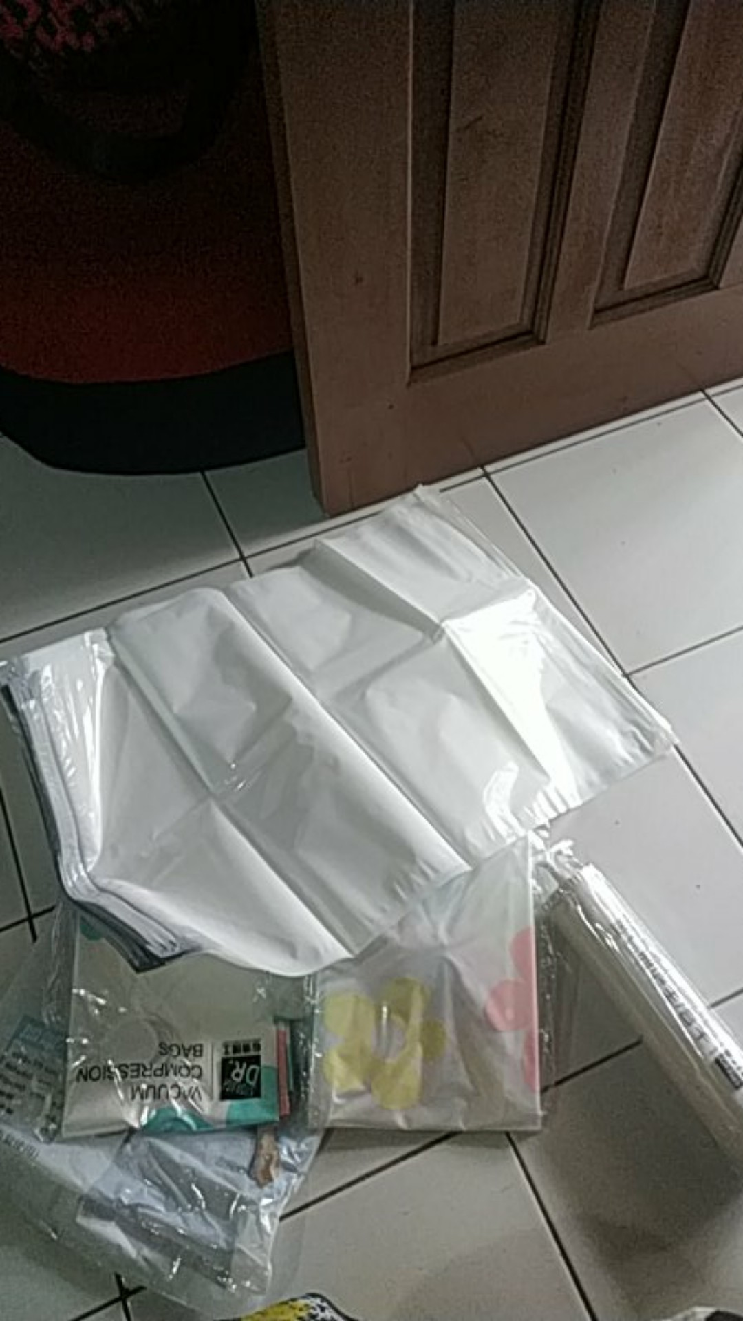 Kantong Pakaian Plastik Vakum 10 Pcs Free Pompa
