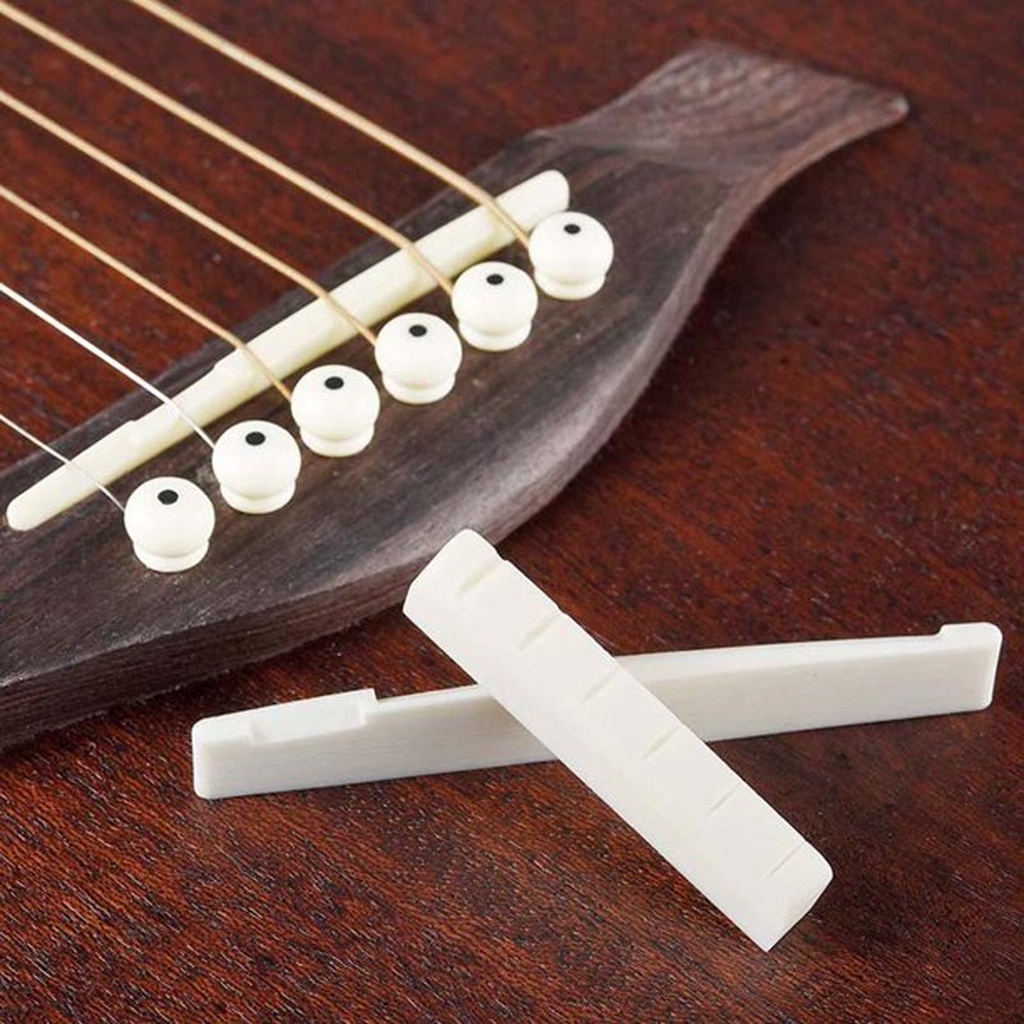Bridge Saddle Nut Gitar Akustik - Guitar Bridge Nut Saddle