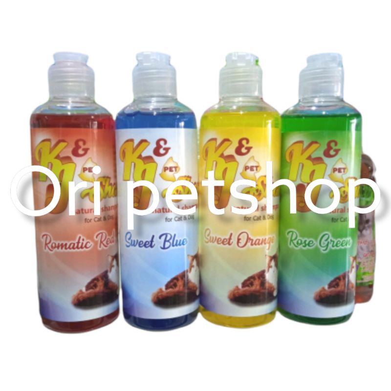 Shampo sampo K&amp;J Kutu Dan Jamur Cat And Dog Sampo Kucing Anjing 250ml