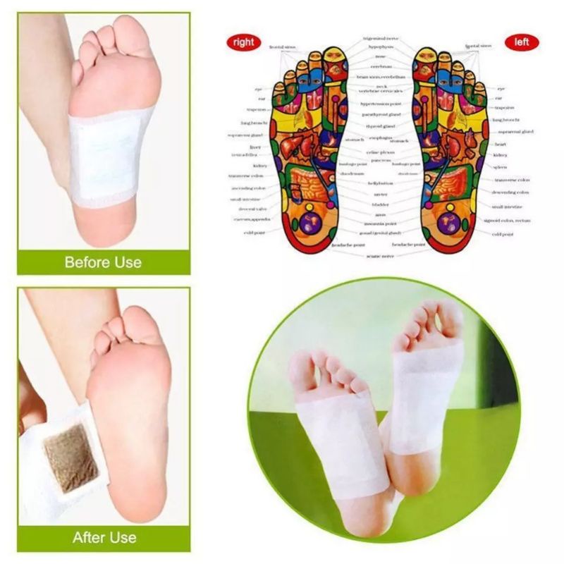 Kinoki Gold Koyo Kaki Ginger Salt 100% Original Bamboo membuang racun detox foot (ORIGINAL)