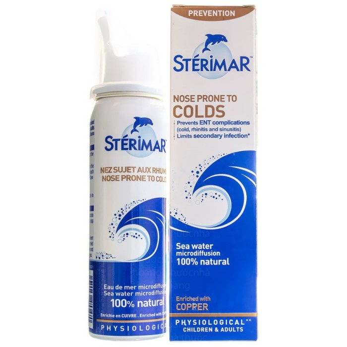 STERIMAR Nose Prone To Colds untuk Bayi 6m Sampai Dewasa Cuci Hidung