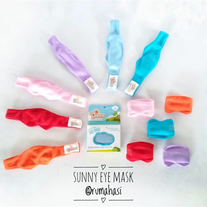 Penutup Mata Bayi Sun Babes Eye Mask merk Sunny Baby ( 1 PCS )