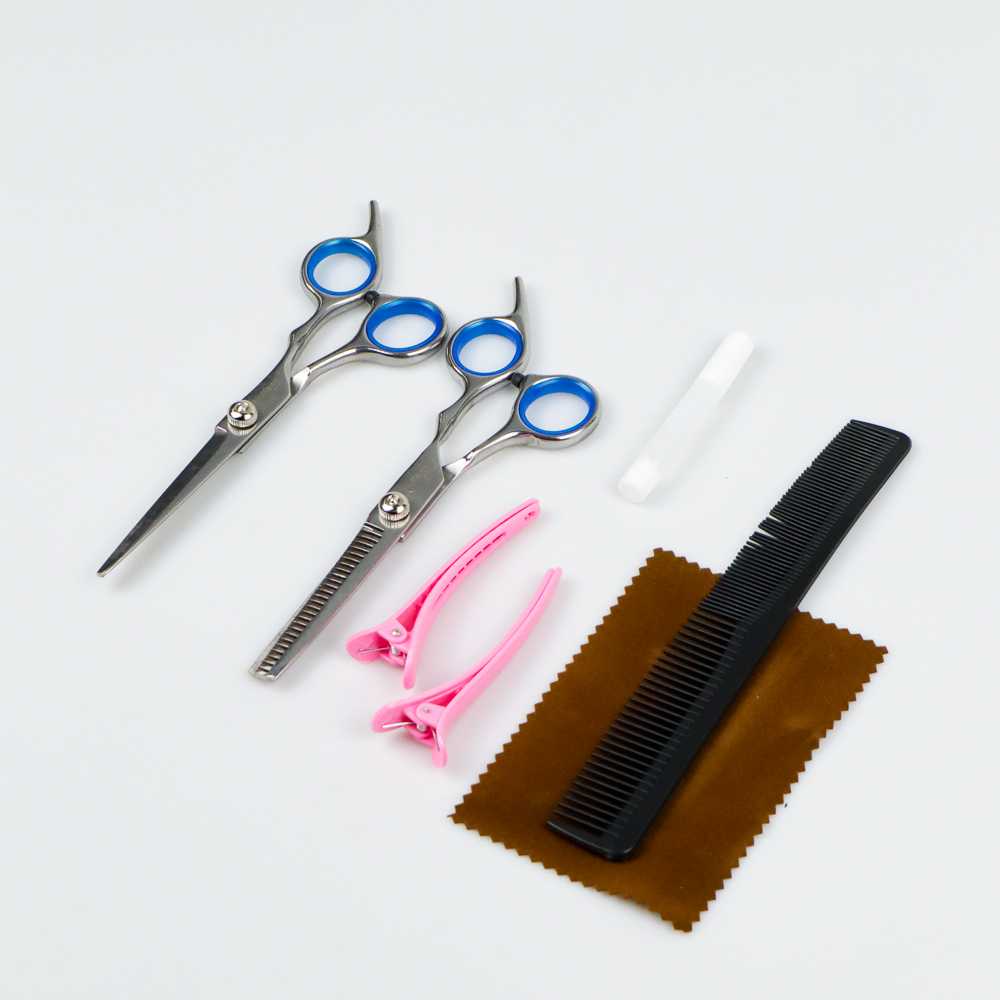 Gunting Rambut Salon Profesional Stainless Steel Scissors Set