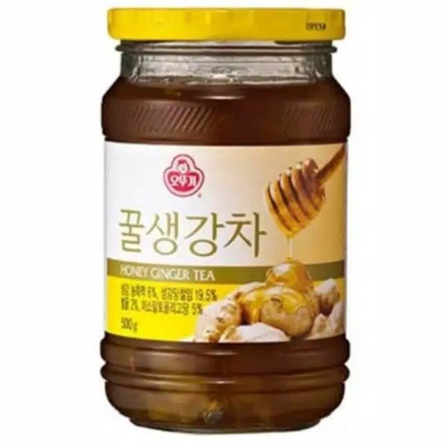 

(BISA COD) Korea Honey Ginger Tea Teh Jahe Madu Korean Drink 500ml