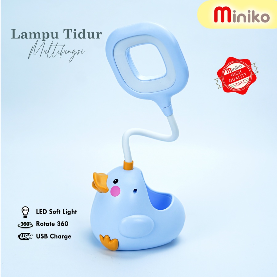 Lampu meja belajar/Lampu tidur kode CS28 1 dan CS28 3  Model Bebek LED Lucu