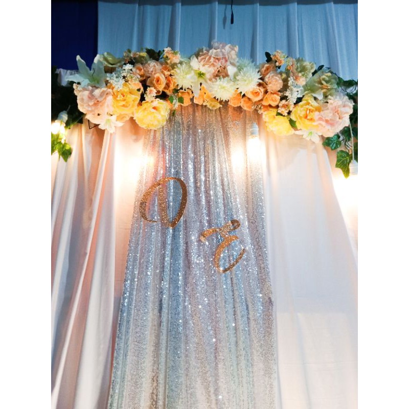 Dekorasi Backdrop Lamaran / Pernikahan / Unduh Mantu