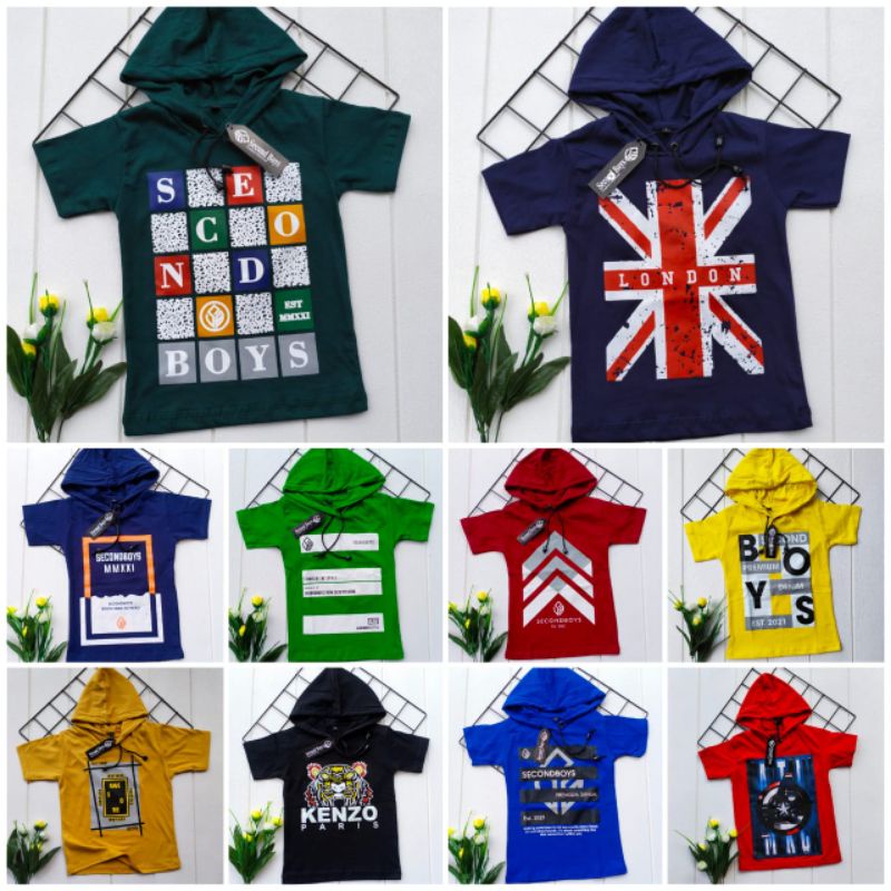 KAOS HOODIE ANAK TERLARIS KAOS HOODIE KAOS KUPLUK  KAHOD