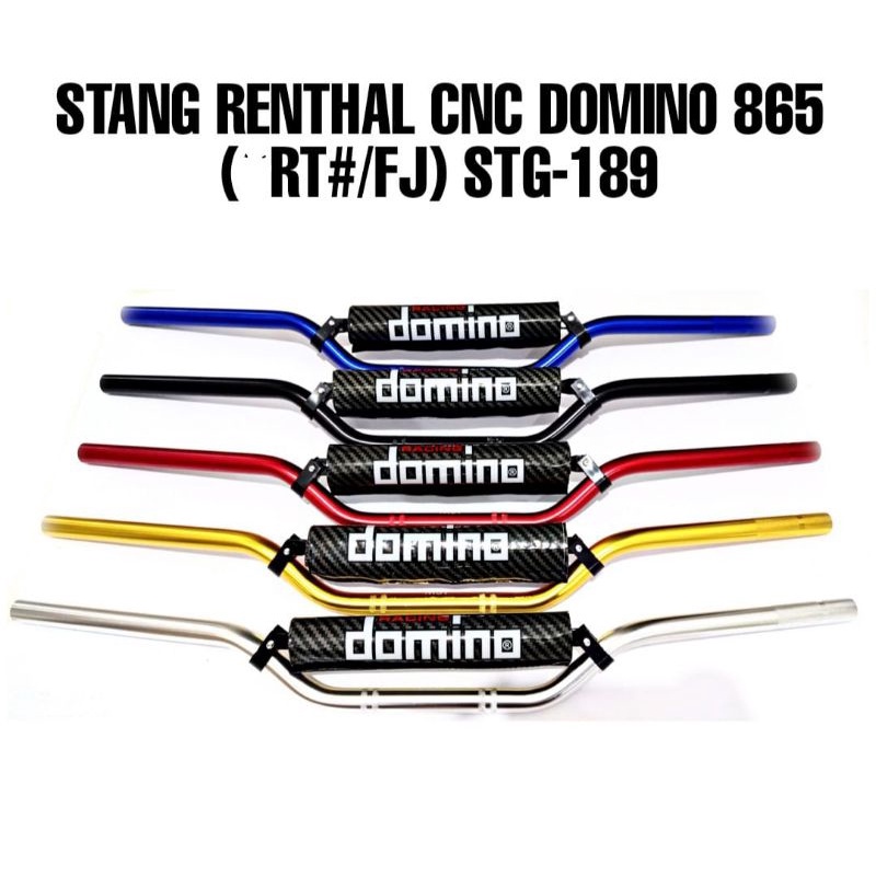 Stang Fatbar Domino Stang Rental Set Stabilisel+ Busa Stang Nmax Pcx Vixion Megapro TIger Trail Klx Crf - Mj 86 KING DIAMOND89