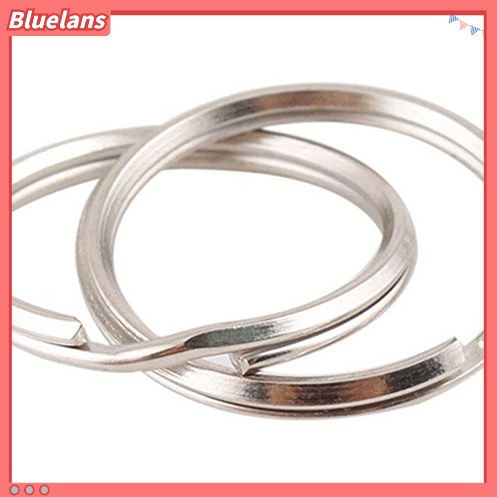 25pcs Gantungan Kunci Ring Loop Bahan Metal Ukuran 25mm