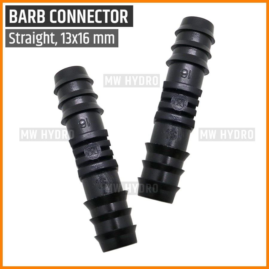 10 pcs Connector Lurus 13mm/16mm