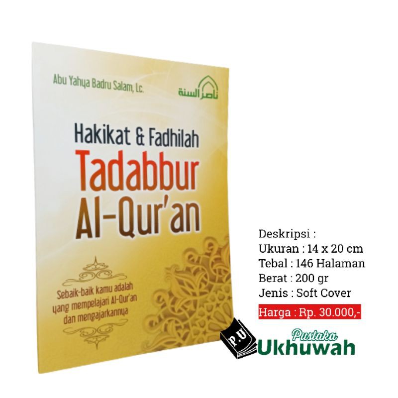 Hakikat & Fadhilah Tadabbur Al Quran
