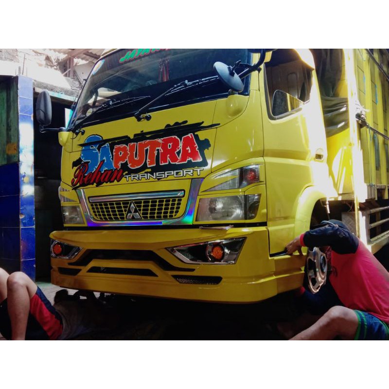 bamper depan Mitsubishi canter,ragasa