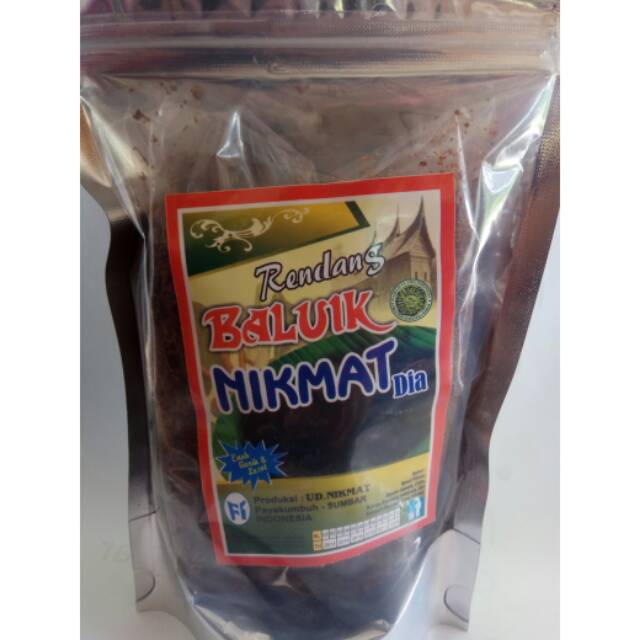 

Rendang belut