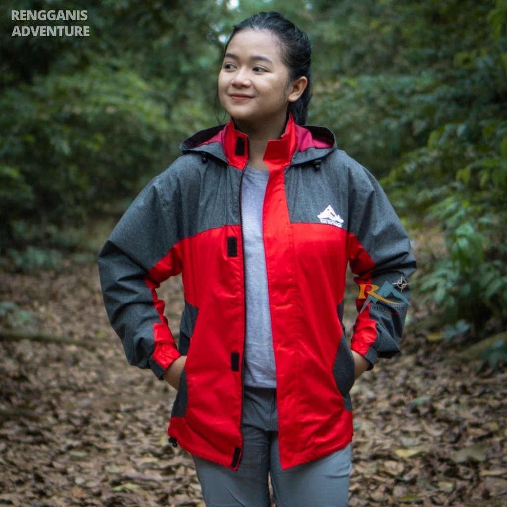 Jaket Gunung WATERPROOF RIR OUTDOOR Inner Mesh Jacket Hiking Outdoor