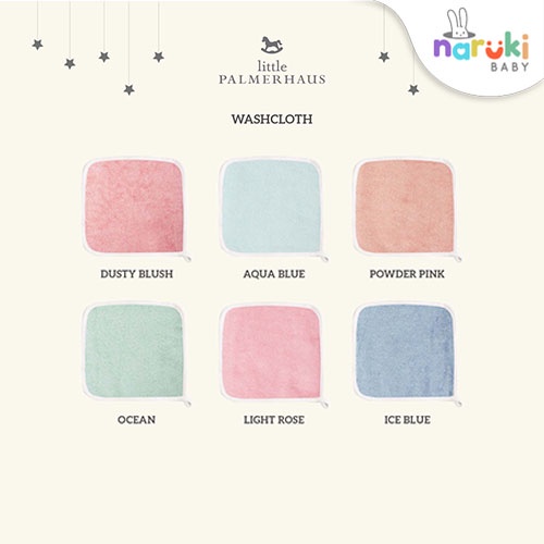 Washlap Bayi Washcloth Bamboo Little Palmerhaus by Terry Palmer 1Pcs