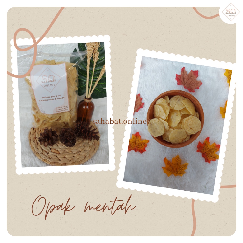 

OPAK SINGKONG MENTAH/KERIPIK OPAK/OPAK SINGKONG