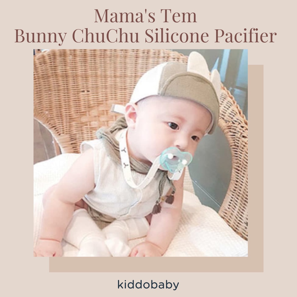 Mama's Tem Bunny ChuChu Silicone Pacifier | Empeng Bayi