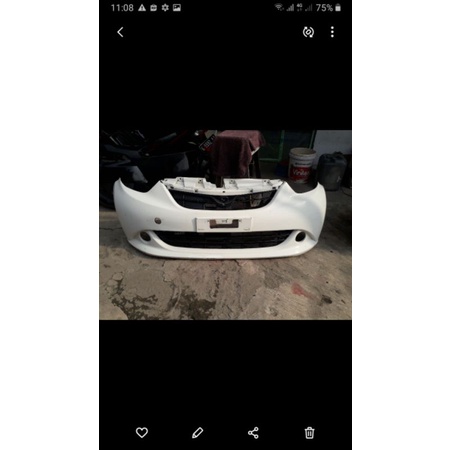bumper depan sirion lama