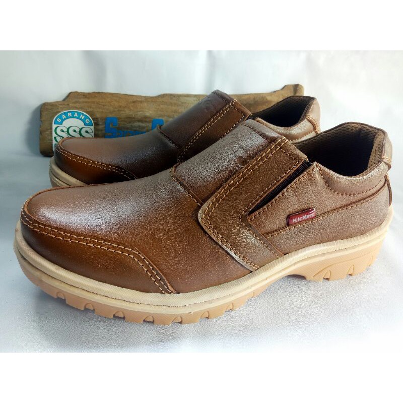 0100% ASLI KULIT Sepatu Pria  ORI IMPORT Casual Kulit Kerja Kantor Santai Pesta Fashion Pria