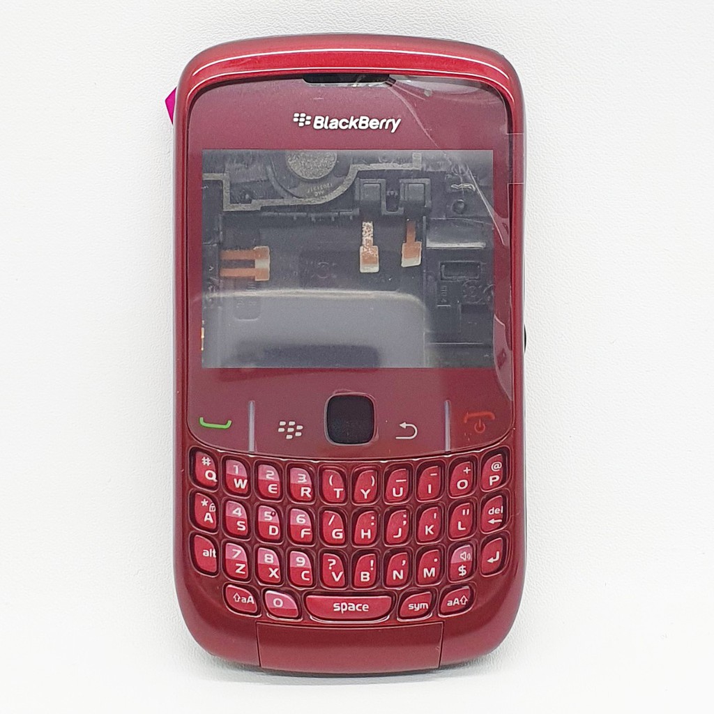 Kesing Casing Blackberry / Case BB Gemini 8520 ORI Fullset + Tulang