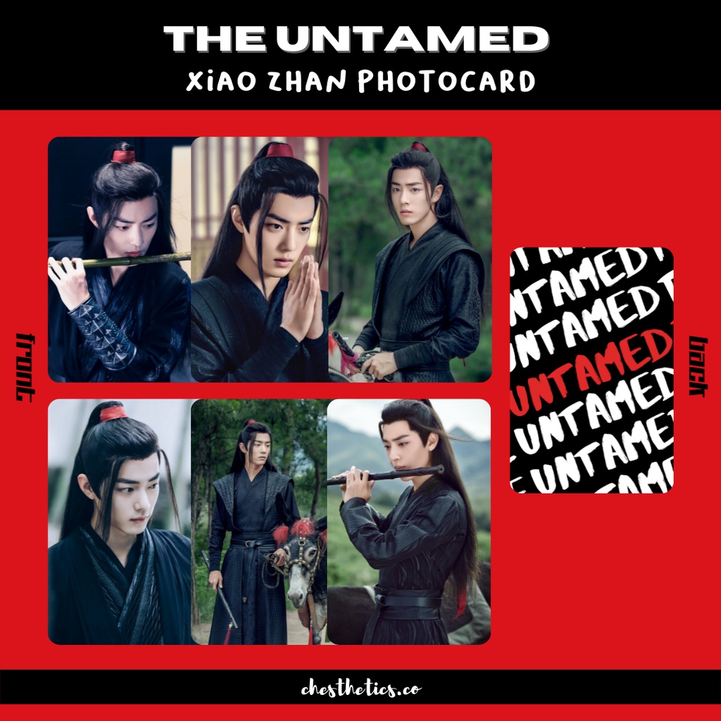 The Untamed CQL CDrama China Chinese Drama Photocard Aktor Xiao Zhan Wang Yibo
